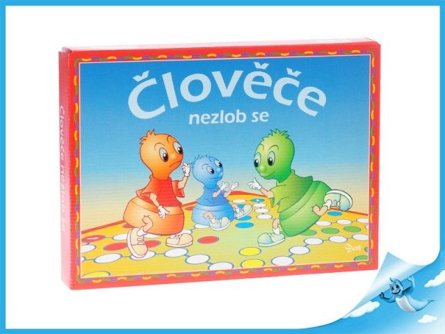 Společenská hra Člověče nezlob se v krabičce - obrázek 1