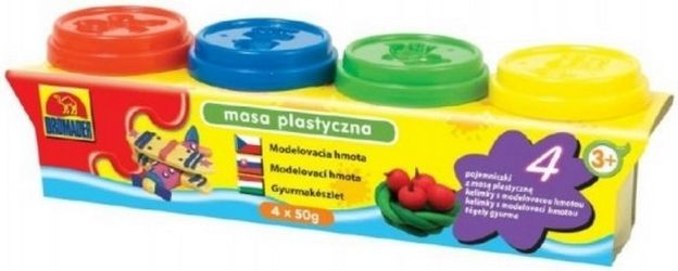 Modelína/Plastelína 4 x 50 g - obrázek 1