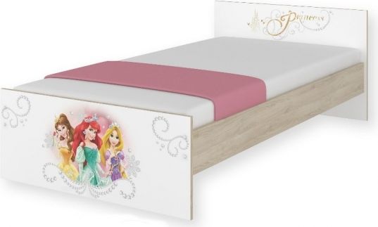 BabyBoo BabyBoo Dětská junior postel Disney 180x90cm - Princess, D19 - obrázek 1