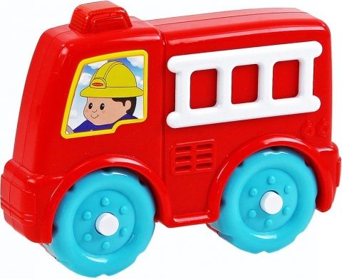 Baby auto požární se zvukem a světlem - obrázek 1