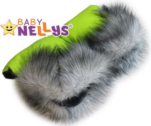 Rukávník ke kočárku s kožešinkou Baby Nellys ®LUX Eskymo - 11 - obrázek 1