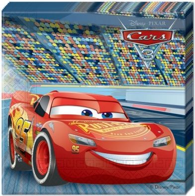 Papírové ubrousky Cars 20 ks - obrázek 1