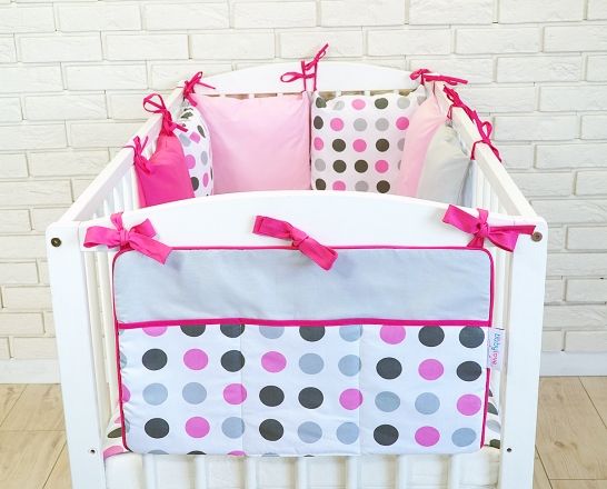 Baby Nellys Praktický kapsář na postýlku - Be Love Retro - č. 05 - obrázek 1