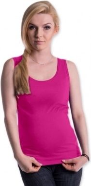 Be MaaMaa Těhotenské,kojící tilko s odnimatelnými ramínky - růžové, vel. L/XL - obrázek 1