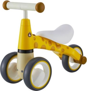 Odrážedlo/tříkolka Eco Toys, Žirafka - žlutá - obrázek 1
