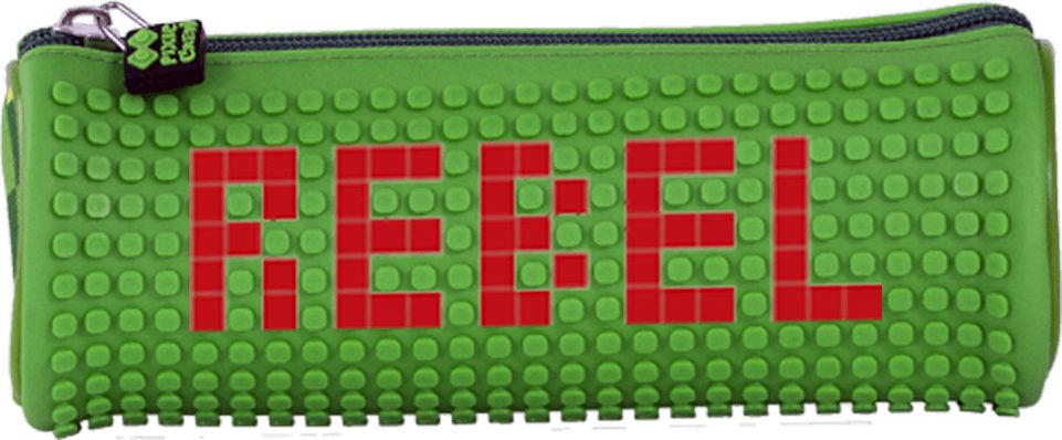 PIXIE CREW kulatý penál MINECRAFT zelená / zelená kostka - obrázek 2