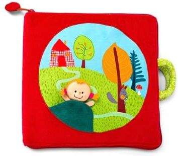 Lilliputiens Little Red Riding Hood book uni - obrázek 1