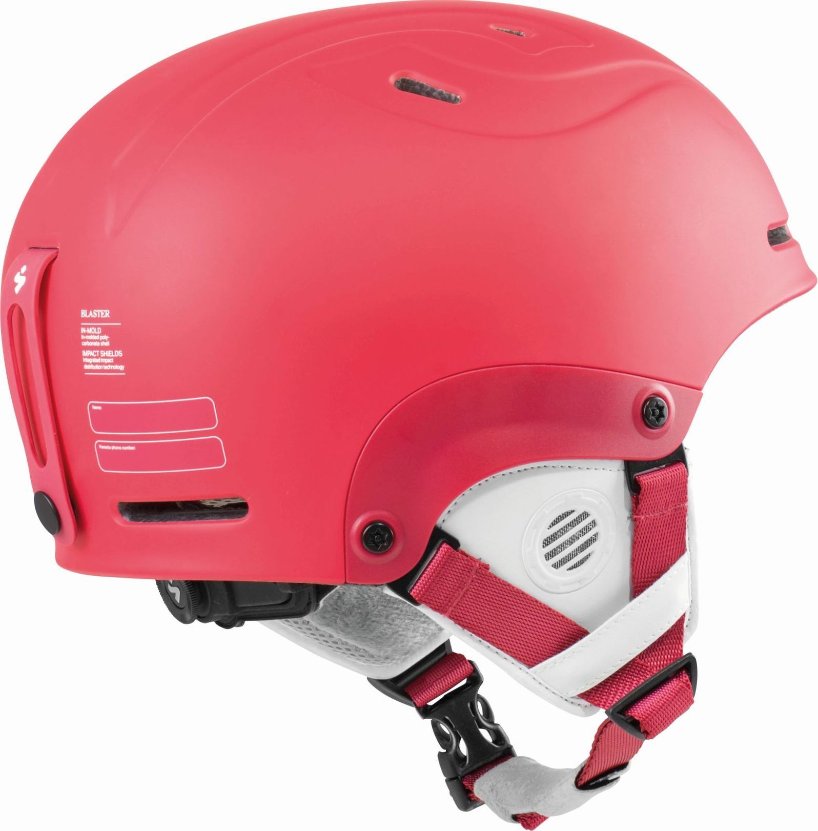 Sweet Protection Blaster II Helmet JR - Matte Ruby Red 56-59 - obrázek 2