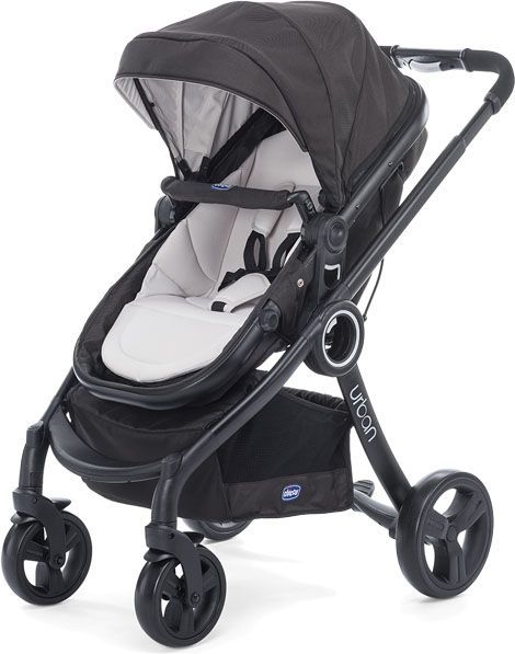 CHICCO Kočárek trojkombinace Urban Plus Crossover Sandshell + Auto-Fix Fast - obrázek 2