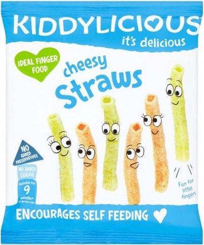 12x KIDDYLICIOUS Tyčinky - Sýrové, 12 g - obrázek 2