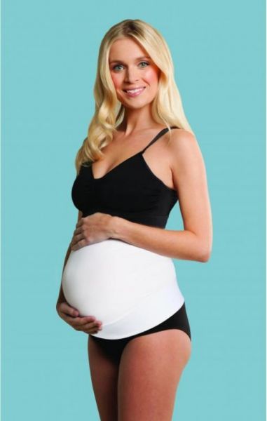 Carriwell Těhotenský nastavitelný podpůrný pásek bílý L/XL, Mum to Be - obrázek 1