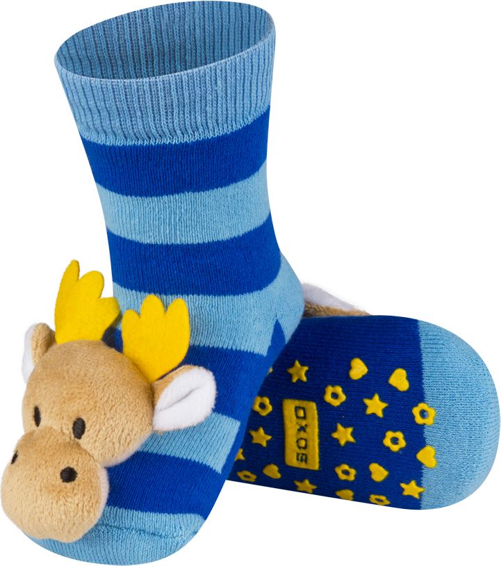 Ponožky s chrastítkem SOXO SOB Velikost: 19-21 - obrázek 1
