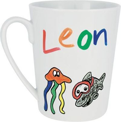 Sada Fixy na porcelán "EASY - TVŮJ VLASTNÍ HRNEK", Hobby Line - obrázek 1