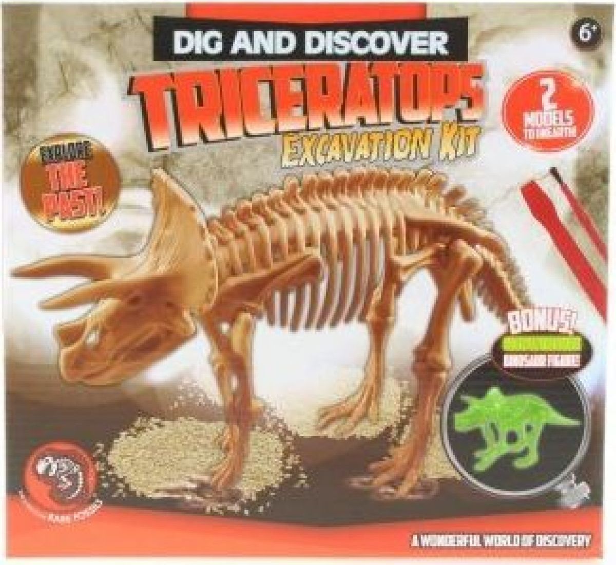 Lamps Tesání Dino svítící Triceratops - obrázek 1