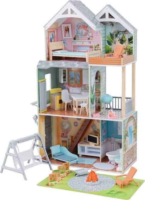 KidKraft Dřevěný domeček Hallie - obrázek 2
