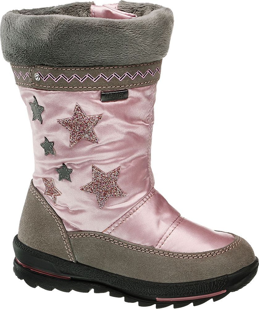 Deichmann - Cortina Růžové dívčí kozačky Cortina s TEX membránou 31 růžová - obrázek 1