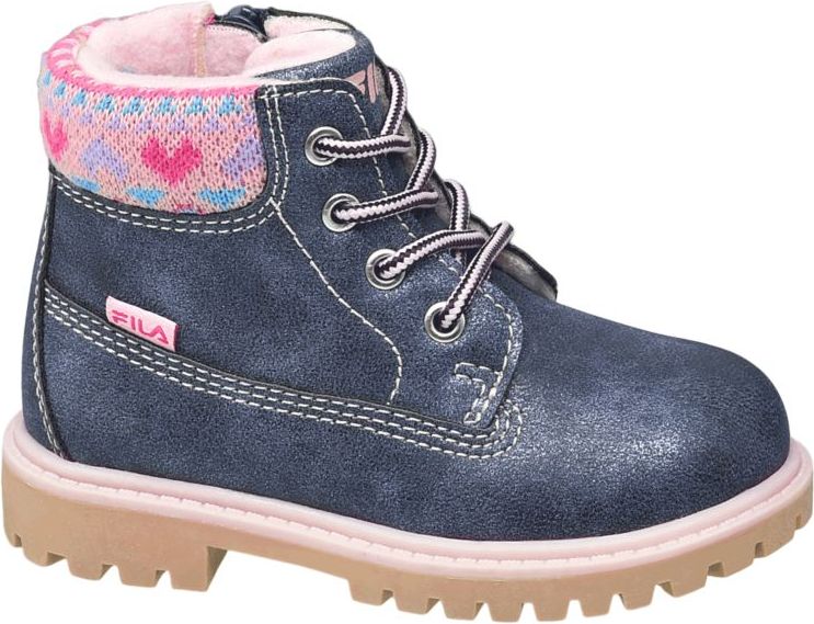 Deichmann - Fila Kotníková obuv 22 modrá - obrázek 1