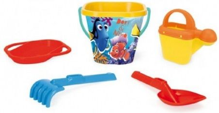 Sada na písek Hledá se Dory plast 5ks 28x19cm v síťce 12m+ - obrázek 1
