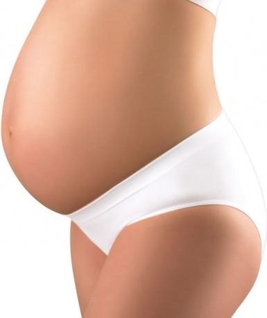 Těhotenské kalhotky Baby Ono bílé - obrázek 1