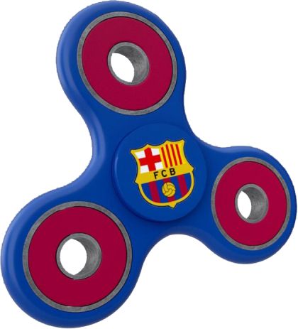 Spinner FC Barcelona modrý - obrázek 1