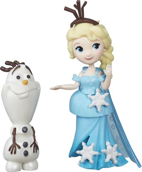 Hasbro Frozen Ledové království malá panenka s kamarádem Elsa a Olaf - obrázek 1