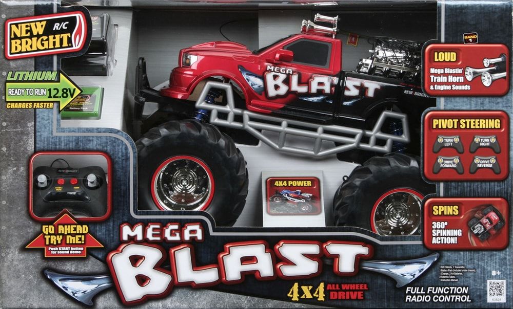 New Bright R/C auto Mega Blast 1:8 - obrázek 2