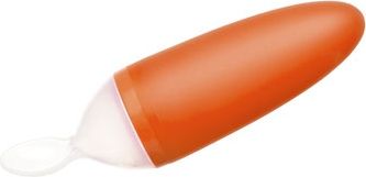 Boon - SQUIRT - Krmící lžička s dávkovačem - oranžová - obrázek 1