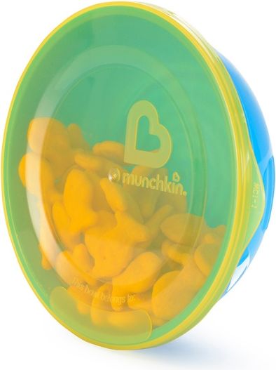 Munchkin - Set barevných misek s víčky a lžičkami 10ks - obrázek 4