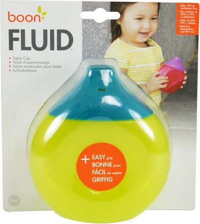 Boon - FLUID - Anatomický netekoucí hrneček - modro-zelený - obrázek 4