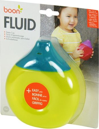 Boon - FLUID - Anatomický netekoucí hrneček - modro-zelený - obrázek 5
