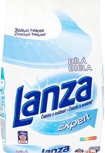 LANZA Expert Bílá 4,5 kg (60 dávek) - prací prášek - obrázek 1