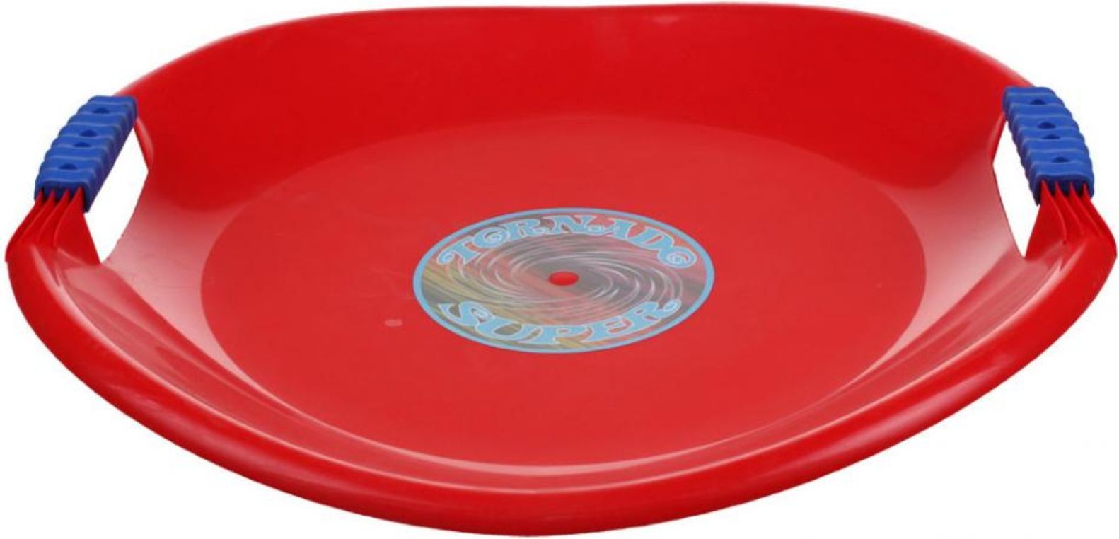 Sáňkovací talíř Tornado Super - červený - obrázek 1