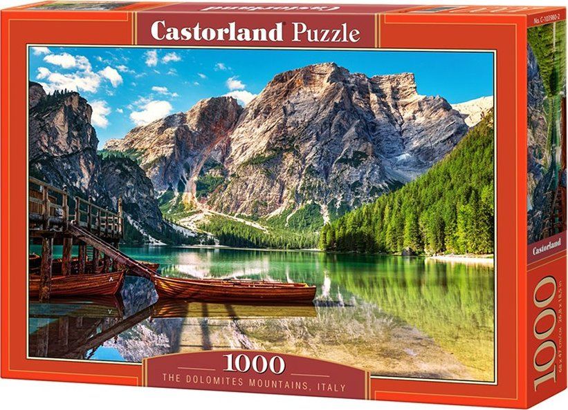 CASTORLAND Puzzle Dolomity, Itálie 1000 dílků - obrázek 2