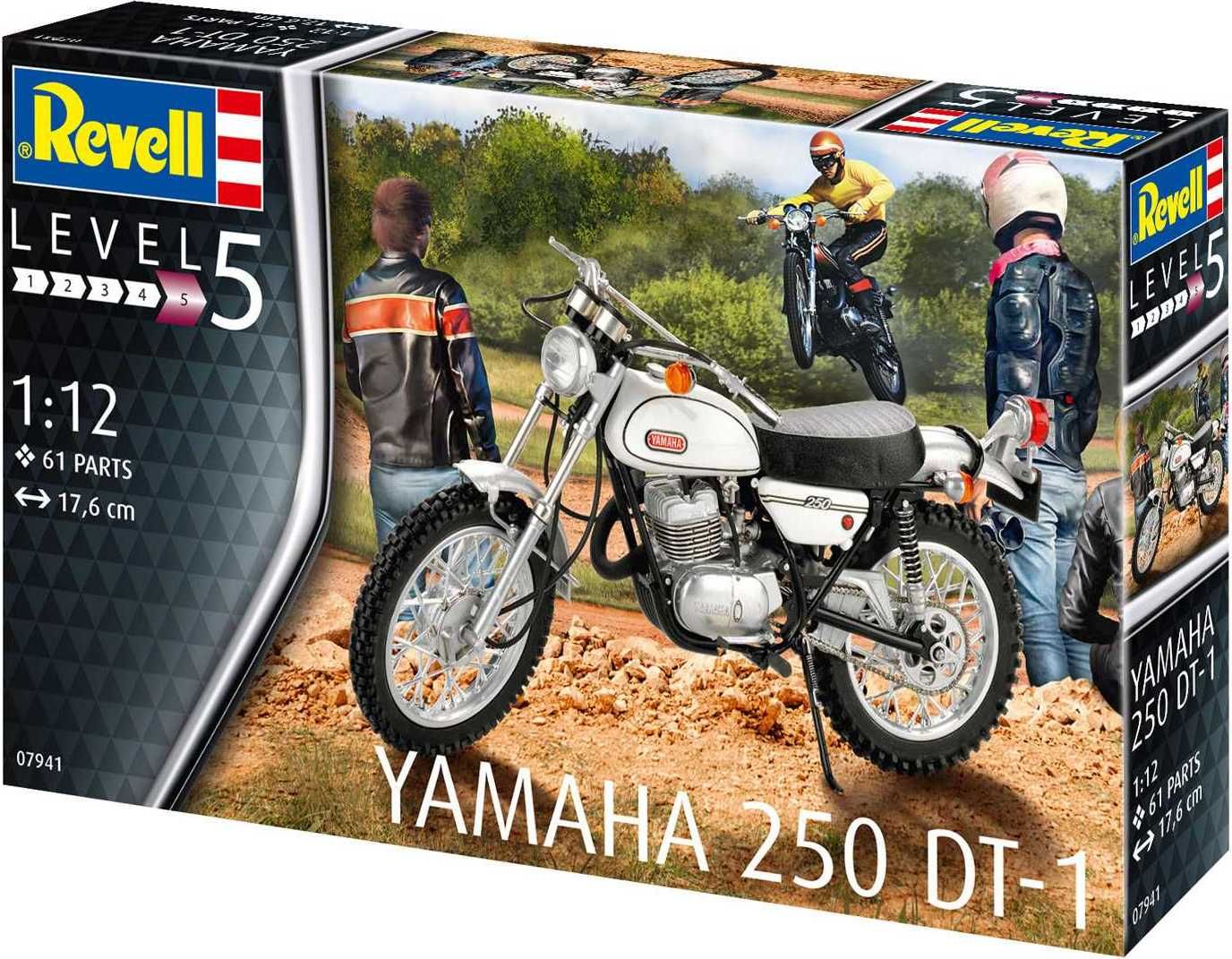 REVELL Plastic ModelKit motorka 07941 - Yamaha 250 DT-1 (1:8) - obrázek 2
