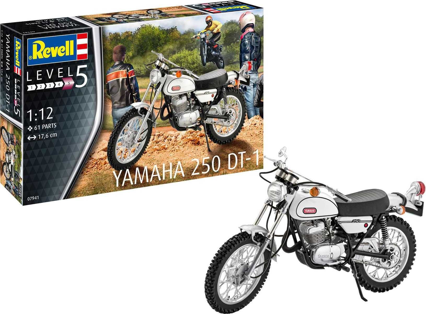REVELL Plastic ModelKit motorka 07941 - Yamaha 250 DT-1 (1:8) - obrázek 11