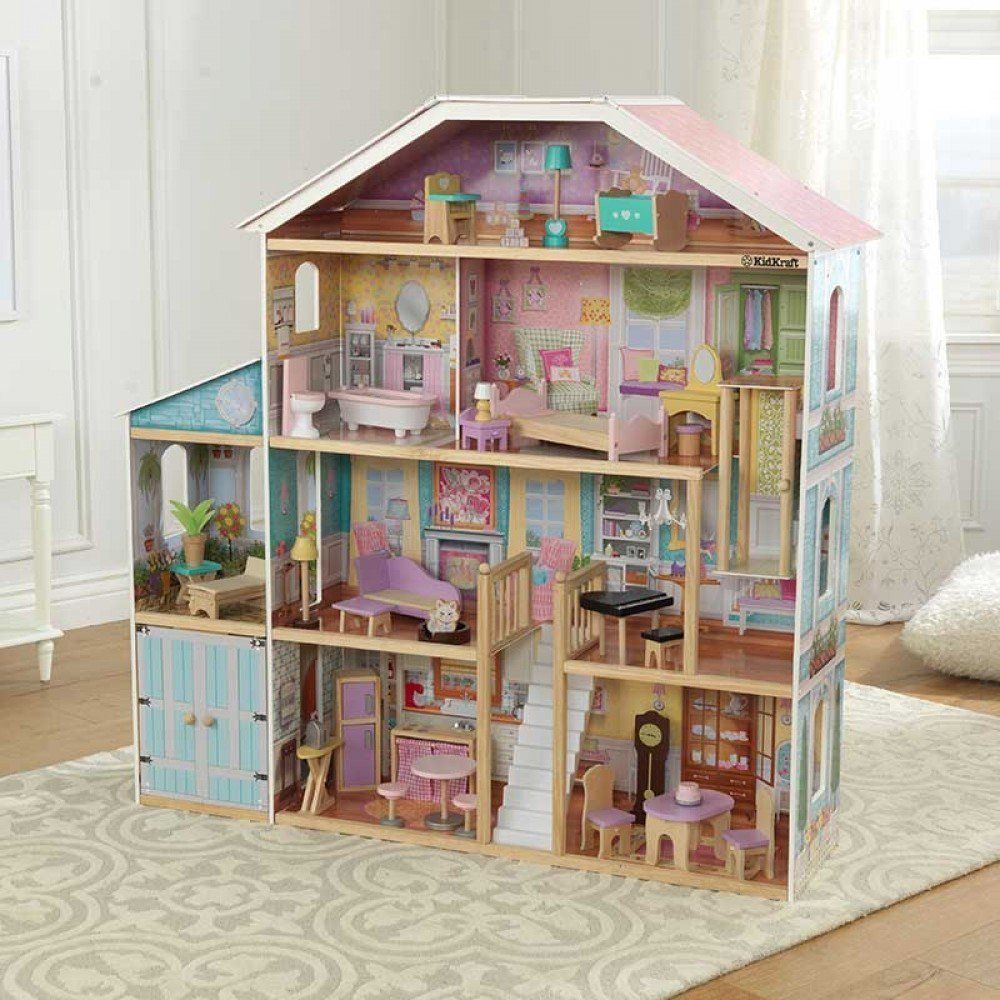 KIDKRAFT Domeček pro panenky Grand View Mansion s vybavením - obrázek 1