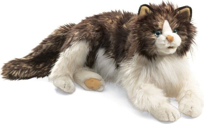 Kočka velká Ragdoll (pohyblivý plyšák na ruku), FOLKMANIS PUPPETS - obrázek 3