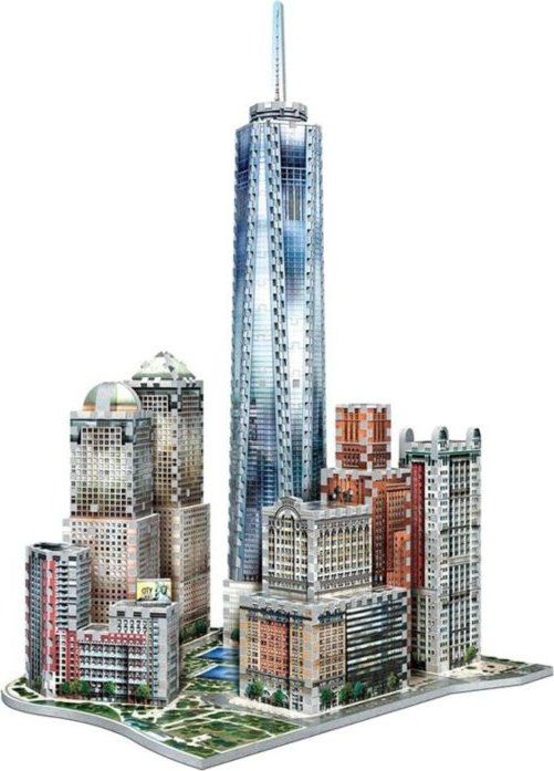WREBBIT 3D puzzle New York World Trade 875 dílků - obrázek 3