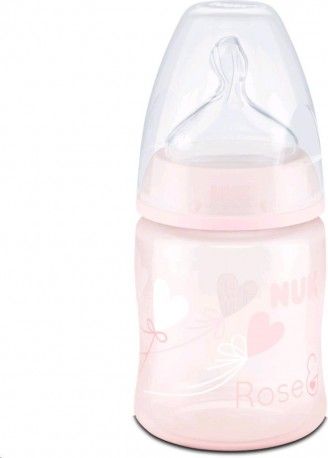 Kojenecká láhev NUK FC Rose 150 ml růžová, Růžová - obrázek 1