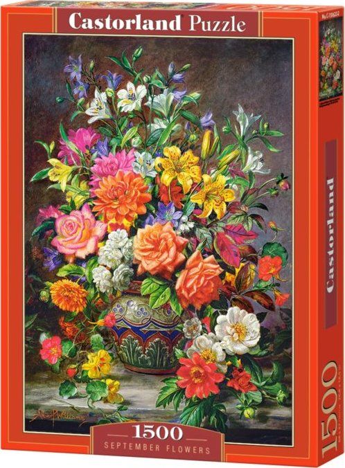CASTORLAND Puzzle Podzimní kytice 1500 dílků - obrázek 2