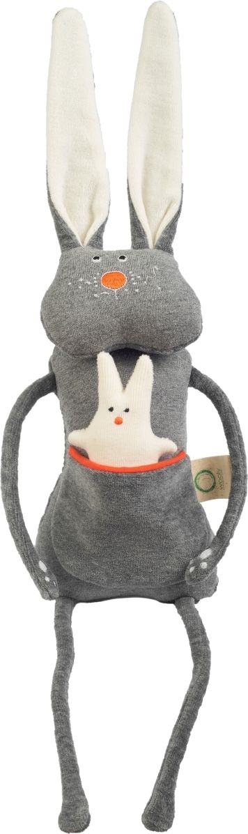 Woor Soft toy - králíček s miminkem uni - obrázek 1