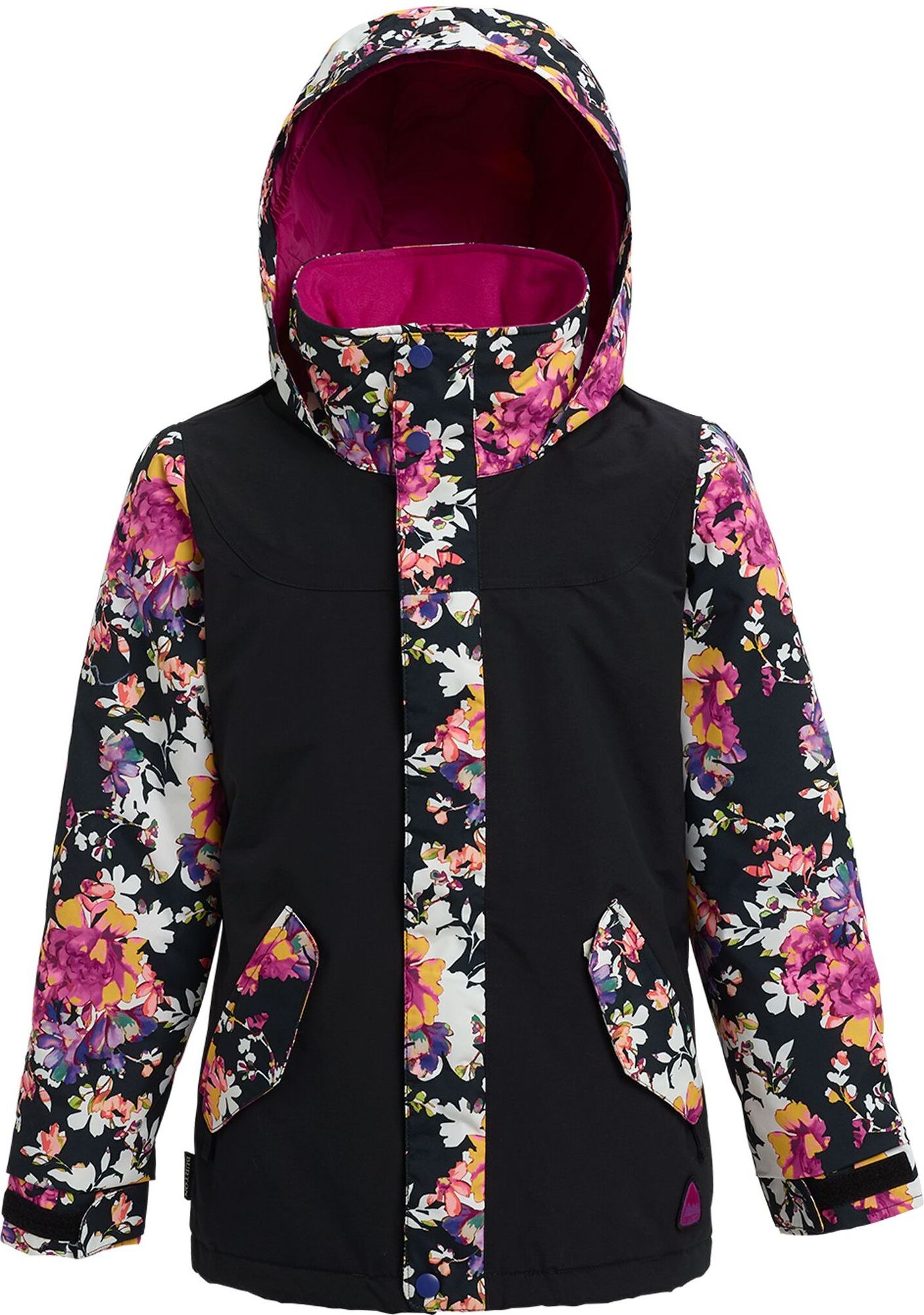 Burton Kids' Elodie Jacket - true black / secret garden 126-133 - obrázek 1