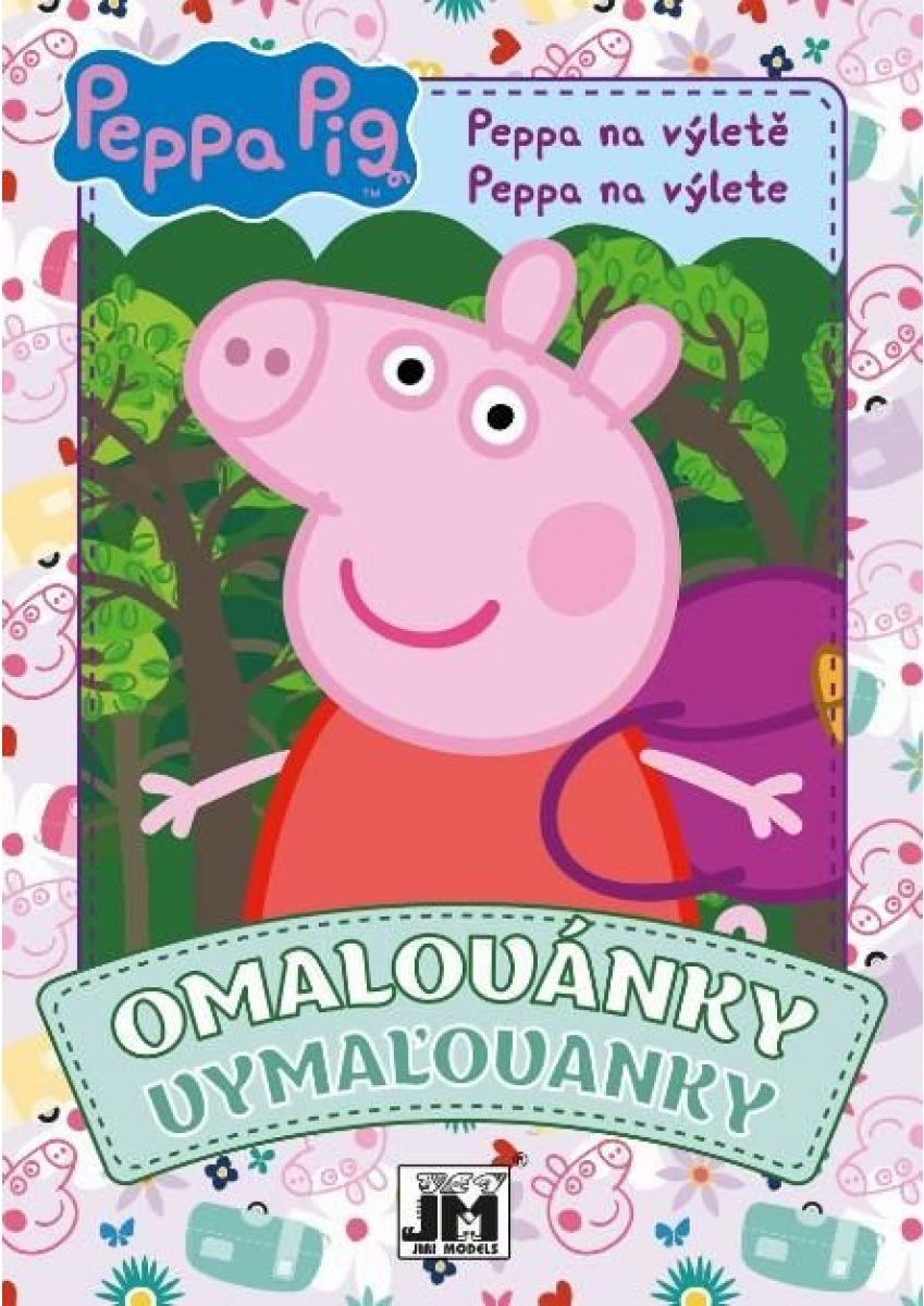 Jiri Models Omalovánky A5 Peppa Pig na výletě - obrázek 1