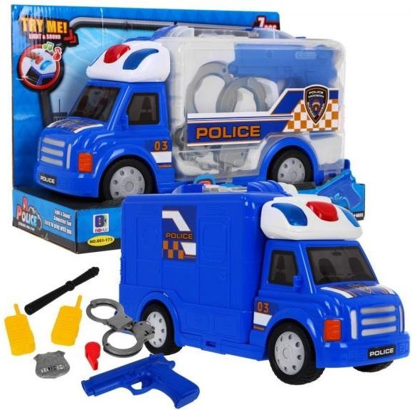Velké policejní vozidlo s příslušenstvím - obrázek 1