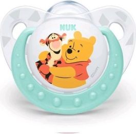 Šidítko NUK Trendline Disney 6-18m mátové BOX, Zelená, 6-18 m - obrázek 1