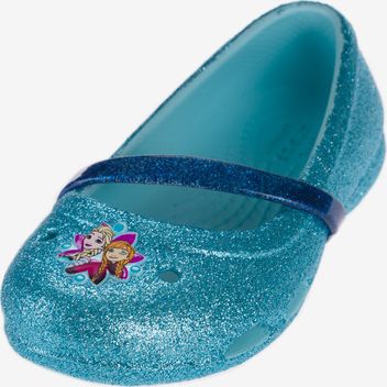 Crocs Lina Frozen™ Flat Baleríny dětské Crocs | Modrá | Dívčí | 22-23 - obrázek 2