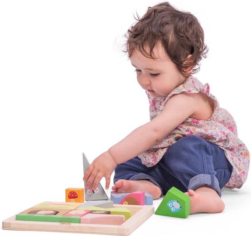 Le Toy Van Petilou skládací kostky les - obrázek 4