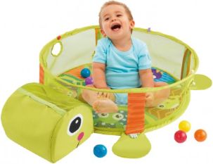 Konig Kids Vzdělávací hrací deka s 30 míčky Konig Kids - Želva - obrázek 2