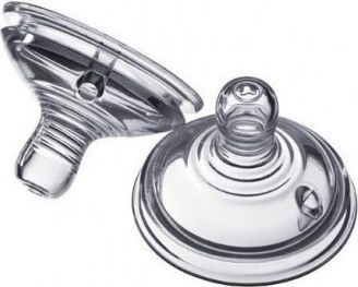 Náhradní dudlík Tommee Tippee C2N - rychlý, Transparentní - obrázek 1