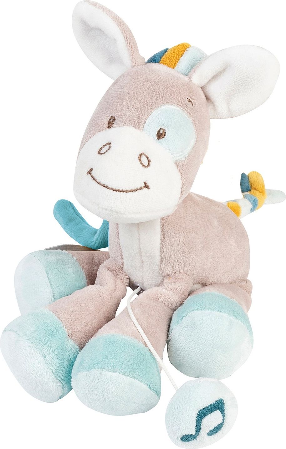 NATTOU Hračka plyšová hudební koník Tim (21 cm) Tim&Tiloo - obrázek 1